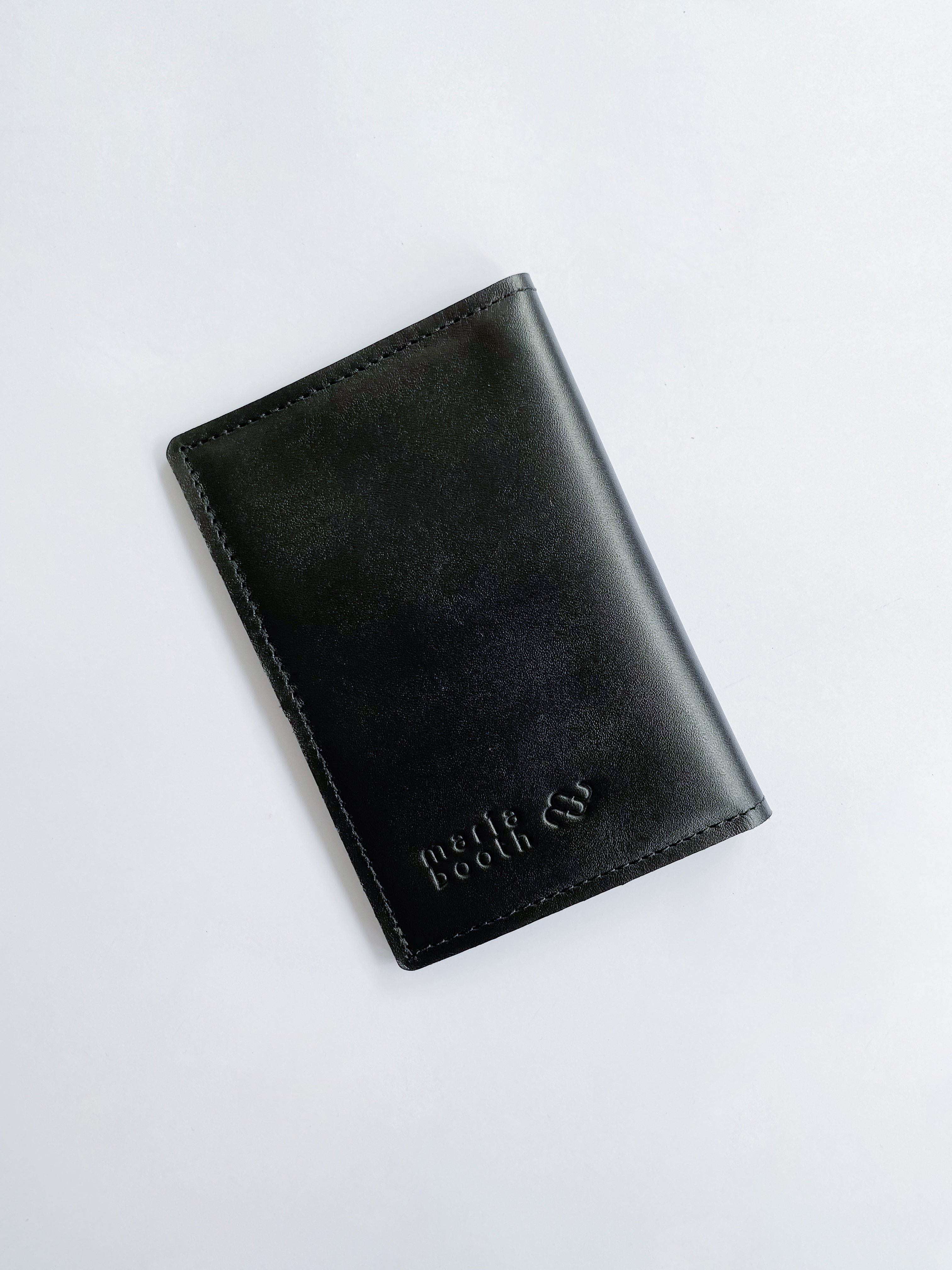 Porta Pasaporte negro