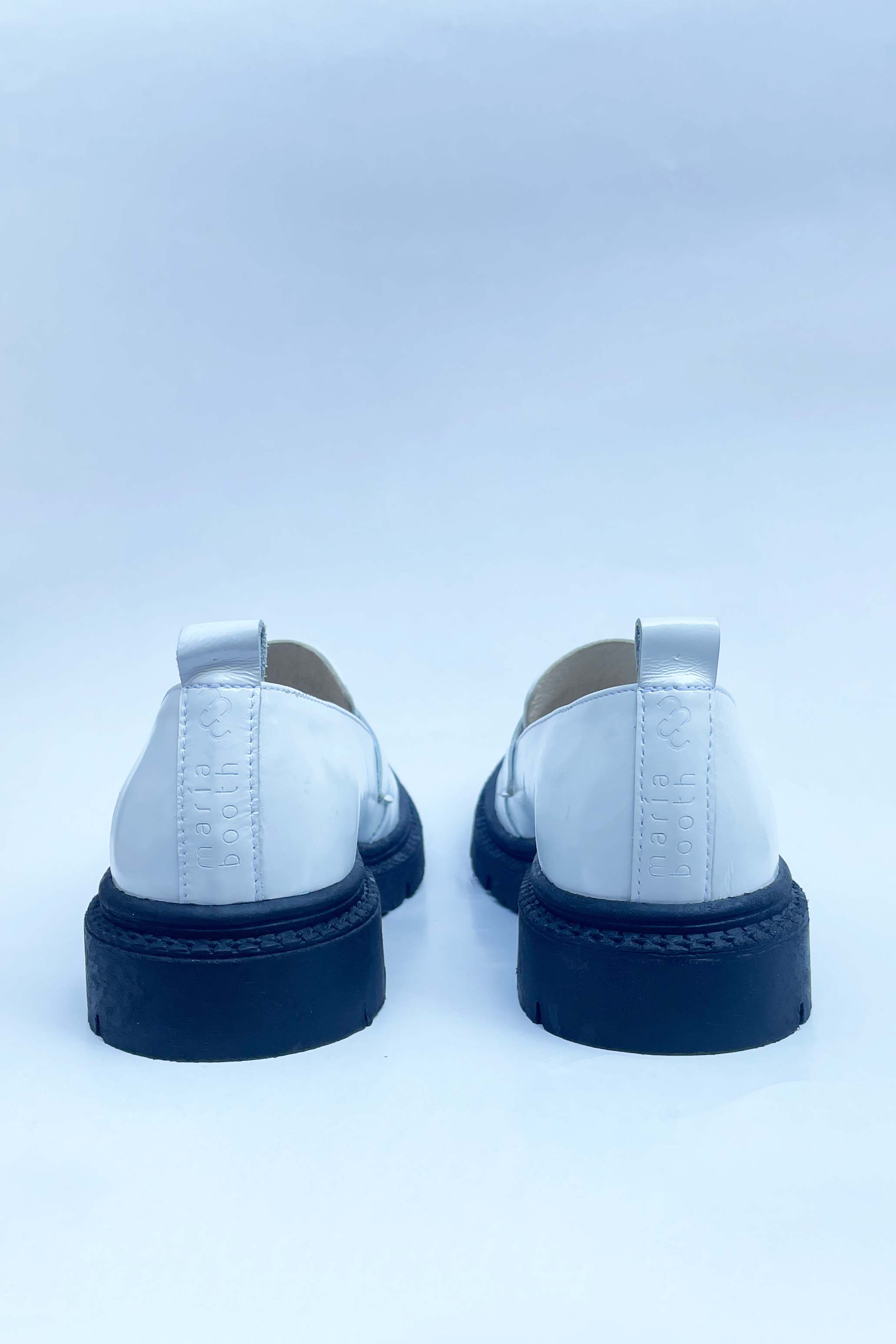 Elena Flat Blanco Mocasin