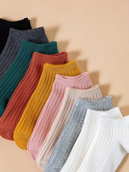 Calcetines corto pastel - Colores Básicos