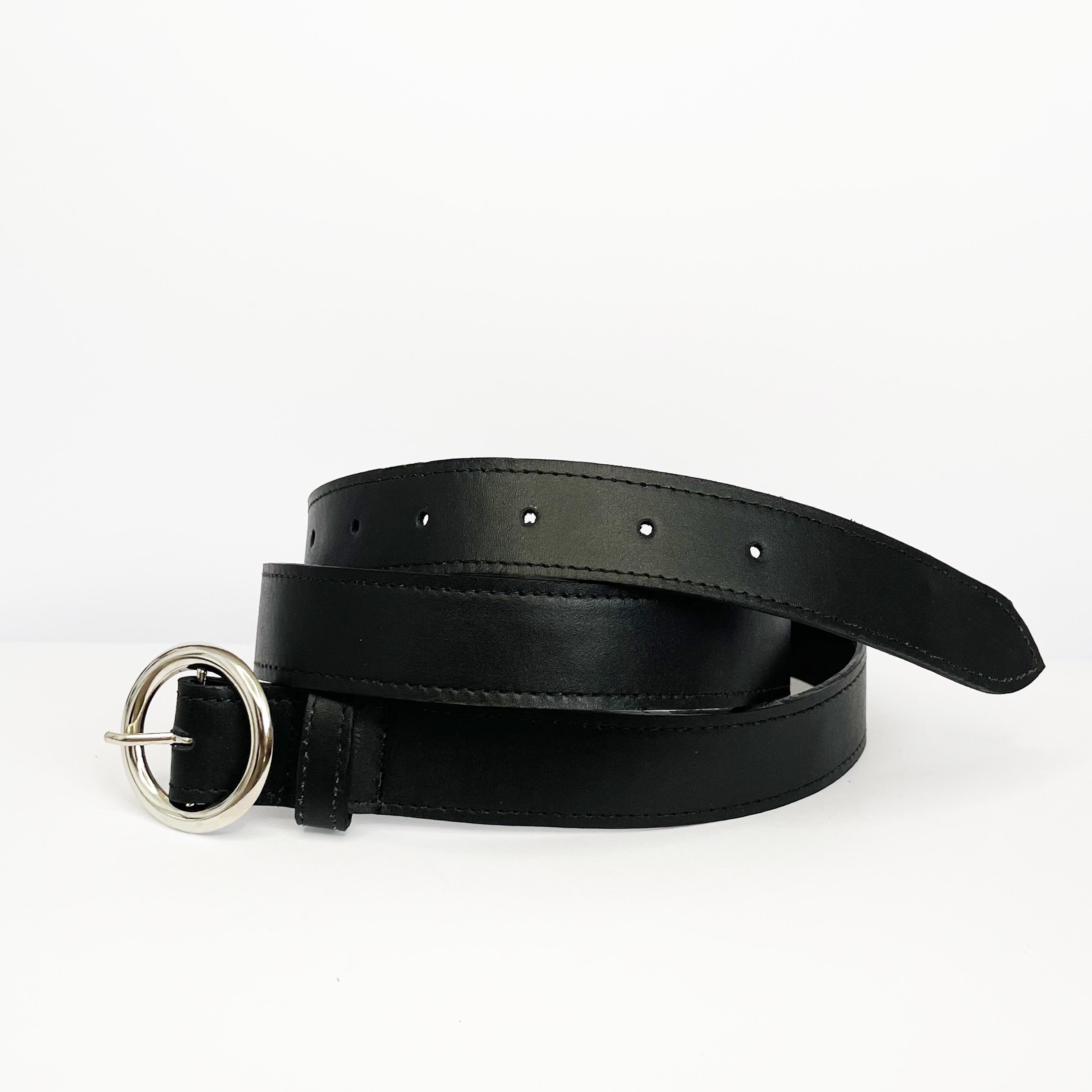 Cinturon de Cuero Negro